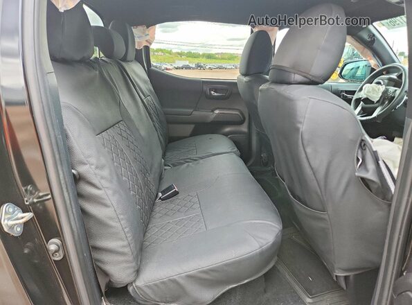 3TMCZ5AN7MM385411 2021 TOYOTA TACOMA Black Հետևի նստատեղերի տեսք