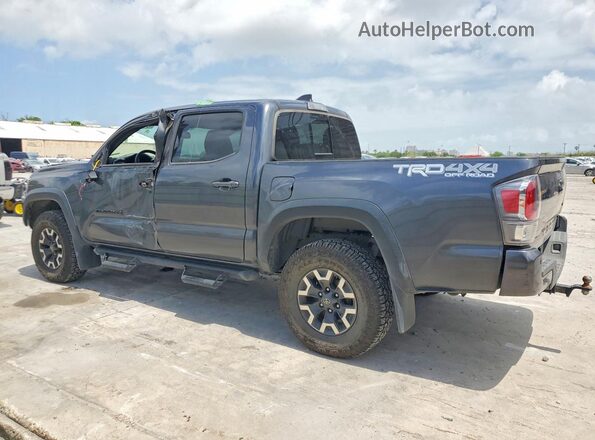3TMCZ5AN7MM440066 2021 TOYOTA TACOMA Gray უკანა მარცხენა