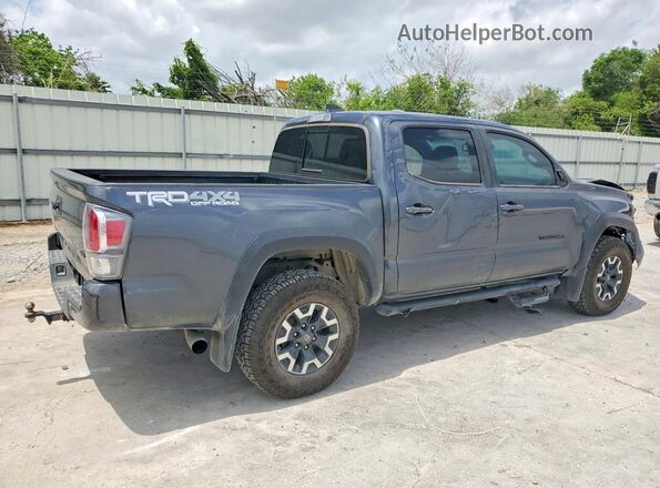 3TMCZ5AN7MM440066 2021 TOYOTA TACOMA Gray უკანა მარჯვენა