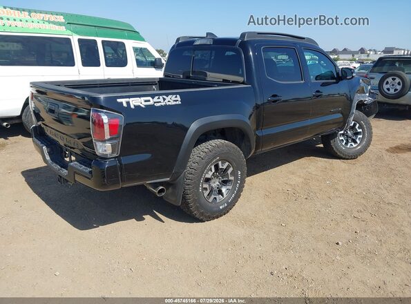 3TMCZ5AN7MM441282 2021 TOYOTA TACOMA Black Trasero derecho