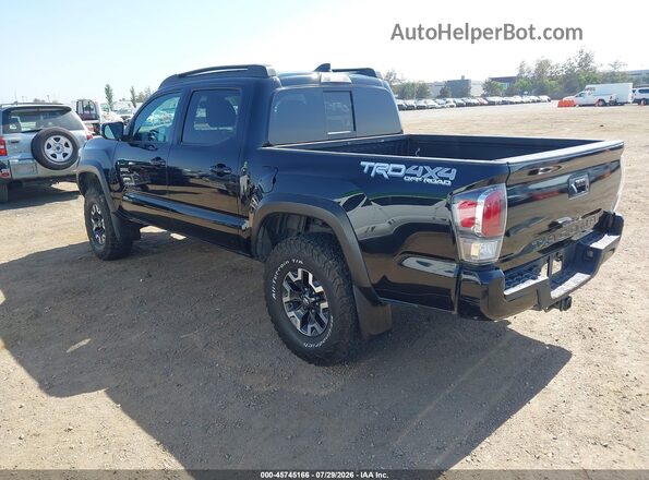 3TMCZ5AN7MM441282 2021 TOYOTA TACOMA Black Trasero izquierdo