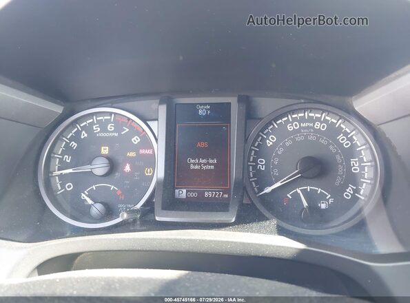 3TMCZ5AN7MM441282 2021 TOYOTA TACOMA Black Vista de los asientos traseros