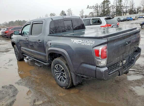 3TMCZ5AN7MM441430 2021 TOYOTA TACOMA Charcoal Հետևի ձախ