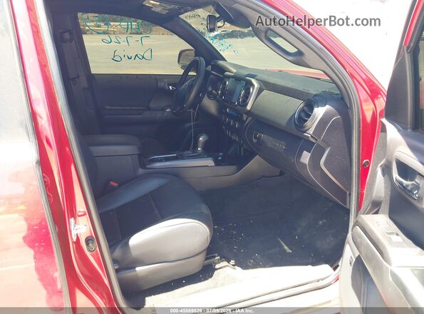3TMCZ5AN7NM484151 2022 TOYOTA TACOMA Red Front interior view