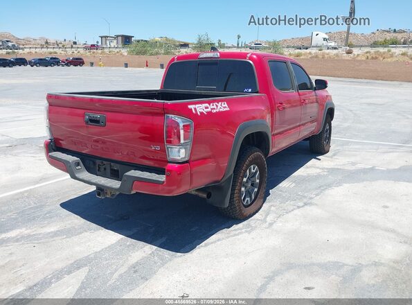 3TMCZ5AN7NM484151 2022 TOYOTA TACOMA Red Rear right