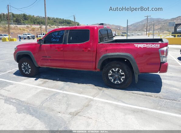 3TMCZ5AN7NM484151 2022 TOYOTA TACOMA Red 
