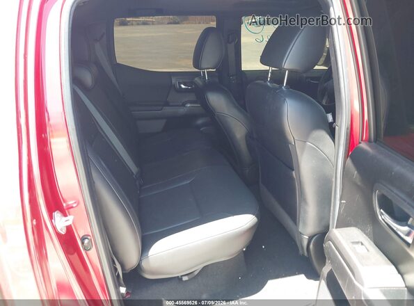 3TMCZ5AN7NM484151 2022 TOYOTA TACOMA Red VIN sticker view