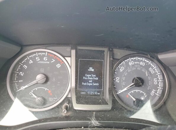 3TMCZ5AN7NM512014 2022 TOYOTA TACOMA White ხელსაწყოთა პანელის ხედი