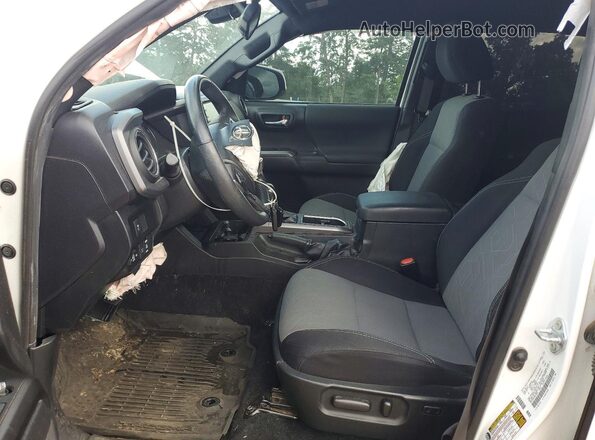 3TMCZ5AN7NM512014 2022 TOYOTA TACOMA White წინა სალონის ხედი
