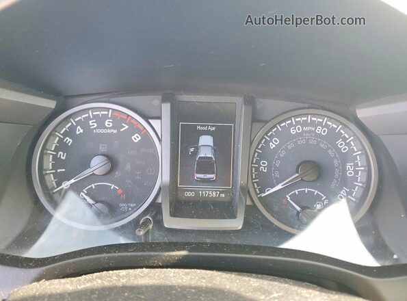 3TMCZ5AN7PM541676 2023 TOYOTA TACOMA Белый Вид щитка приборов
