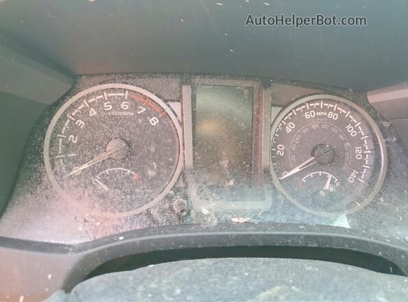 3TMCZ5AN7PM549678 2023 TOYOTA TACOMA Charcoal Вид щитка приладів