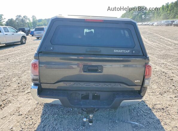 3TMCZ5AN7PM549678 2023 TOYOTA TACOMA Charcoal Вид ззаду
