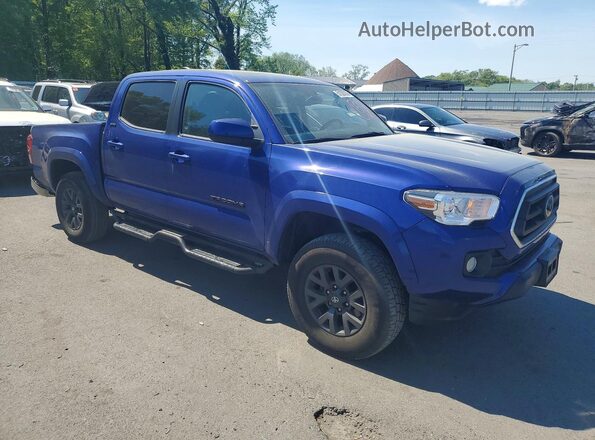 3TMCZ5AN7PM554086 2023 TOYOTA TACOMA Blue Delantero derecho