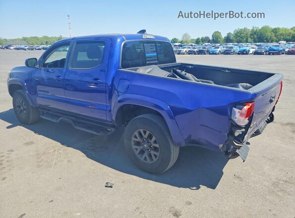 3TMCZ5AN7PM554086 2023 TOYOTA TACOMA Blue Trasero izquierdo