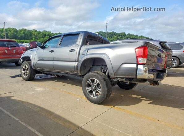 3TMCZ5AN8HM045951 2017 TOYOTA TACOMA Gray Trasero izquierdo