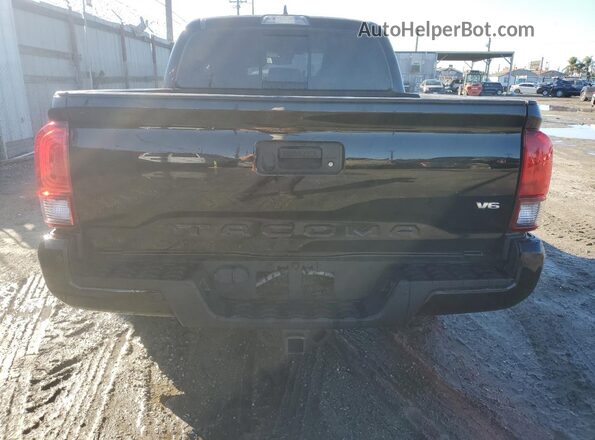 3TMCZ5AN8JM132982 2018 TOYOTA TACOMA Black Vista trasera