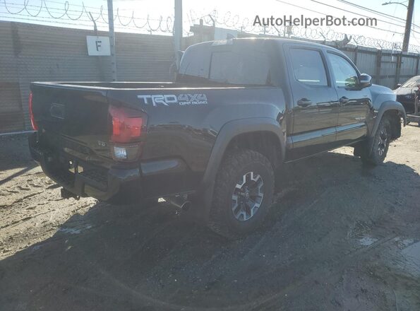 3TMCZ5AN8JM132982 2018 TOYOTA TACOMA Black Trasero derecho
