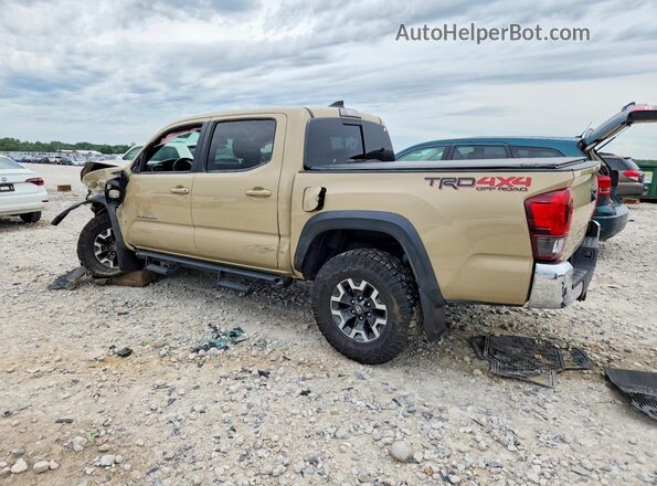 3TMCZ5AN8JM144498 2018 TOYOTA TACOMA Beige უკანა მარცხენა
