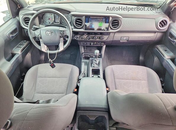 3TMCZ5AN8JM144498 2018 TOYOTA TACOMA Beige წინა პანელის ხედი