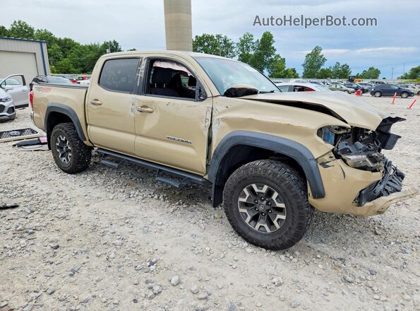 3TMCZ5AN8JM144498 2018 TOYOTA TACOMA Beige წინა მარჯვენა