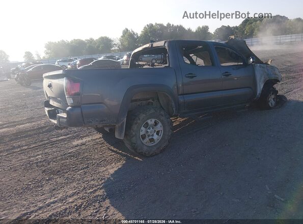 3TMCZ5AN8JM163620 2018 TOYOTA TACOMA Gray უკანა მარჯვენა
