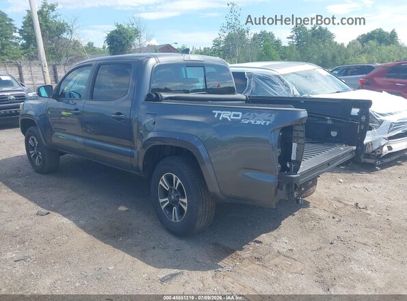 3TMCZ5AN8JM167716 2018 TOYOTA TACOMA Gray Задня ліва чверть