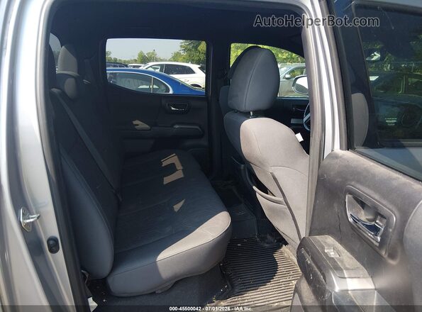 3TMCZ5AN8JM174889 2018 TOYOTA TACOMA Silver VIN კოდის სტიკერის ხედი