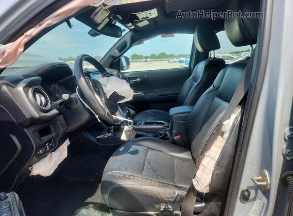 3TMCZ5AN8KM249933 2019 TOYOTA TACOMA Gray Սալոնի դիմացի տեսք