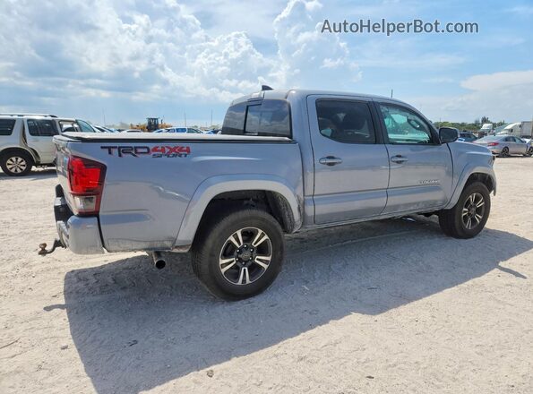 3TMCZ5AN8KM249933 2019 TOYOTA TACOMA Gray Հետևի աջ