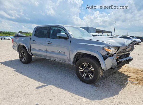 3TMCZ5AN8KM249933 2019 TOYOTA TACOMA Gray Առջևի աջ