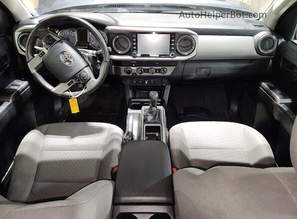 3TMCZ5AN8LM352125 2020 TOYOTA TACOMA Charcoal Առջևի վահանակի տեսք