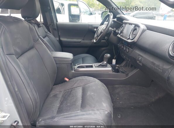3TMCZ5AN8MM394618 2021 TOYOTA TACOMA Gray Vista interior delantera