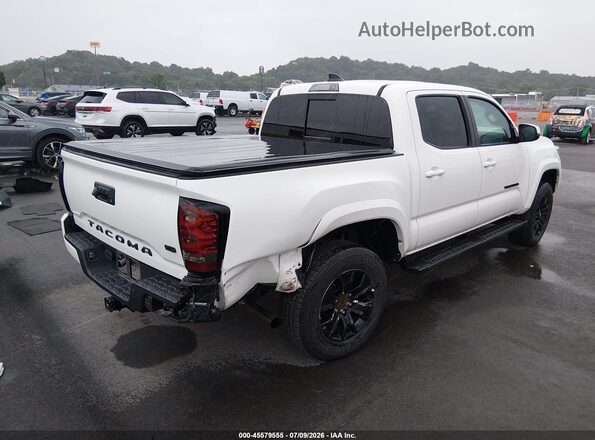 3TMCZ5AN8MM428234 2021 TOYOTA TACOMA Белый Задняя правая четверть