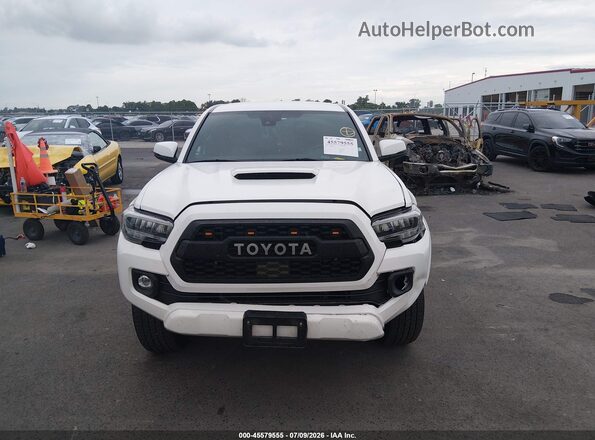 3TMCZ5AN8MM428234 2021 TOYOTA TACOMA Белый Вид задней части салона