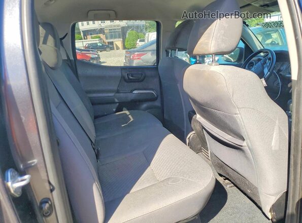 3TMCZ5AN8MM437886 2021 TOYOTA TACOMA Серый Вид задних сидений