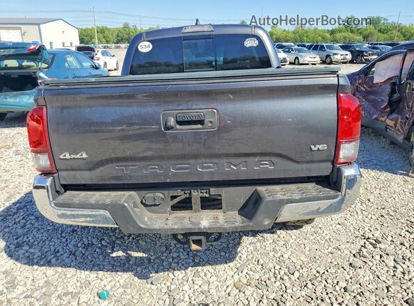 3TMCZ5AN8MM437886 2021 TOYOTA TACOMA Серый Вид сзади