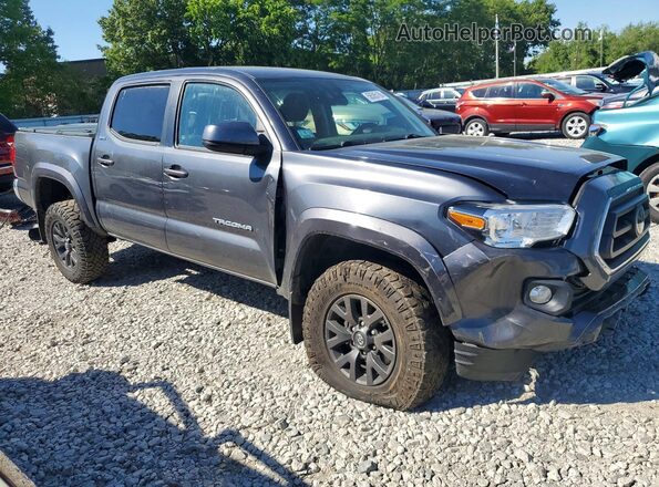 3TMCZ5AN8MM437886 2021 TOYOTA TACOMA Серый Передняя правая четверть