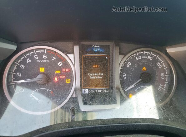 3TMCZ5AN8MM437886 2021 TOYOTA TACOMA Серый Вид щитка приборов
