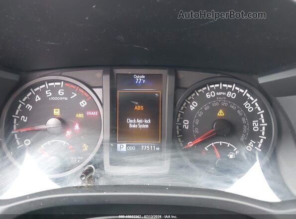 3TMCZ5AN8PM564321 2023 TOYOTA TACOMA White Հետևի նստատեղերի տեսք