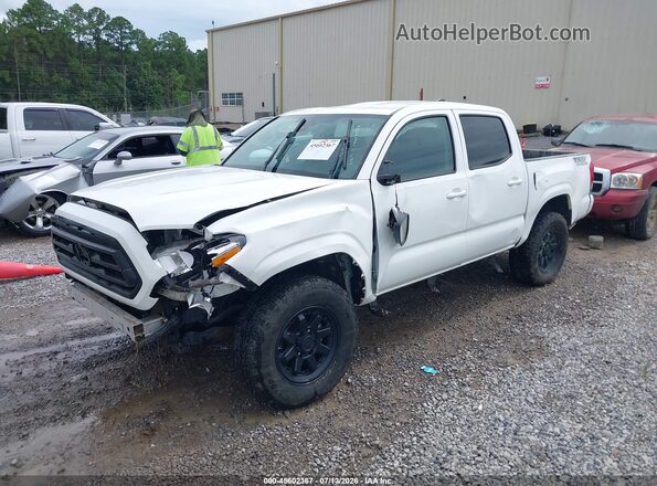 3TMCZ5AN8PM564321 2023 TOYOTA TACOMA White Առջևի ձախ երեք քառորդ տեսարան