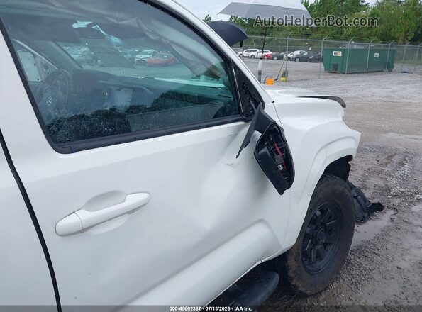 3TMCZ5AN8PM564321 2023 TOYOTA TACOMA White Սալոնի 360 աստիճան տեսք
