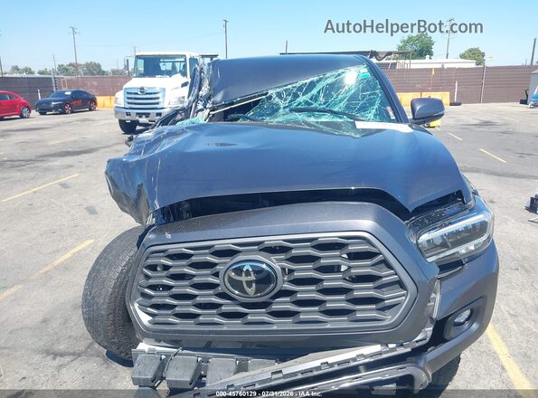 3TMCZ5AN8PM620144 2023 TOYOTA TACOMA Gray Widok zestawu wskaźników