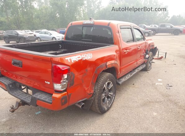 3TMCZ5AN9HM046672 2017 TOYOTA TACOMA Orange Հետևի աջ