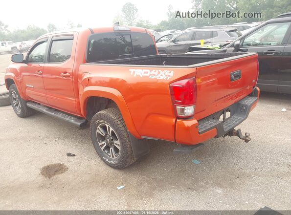 3TMCZ5AN9HM046672 2017 TOYOTA TACOMA Orange Հետևի ձախ