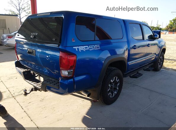 3TMCZ5AN9HM078120 2017 TOYOTA TACOMA Blue უკანა მარჯვენა