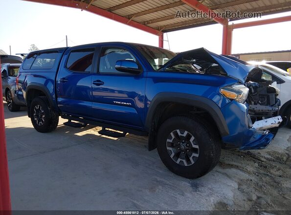 3TMCZ5AN9HM078120 2017 TOYOTA TACOMA Blue ხელსაწყოთა პანელის ხედი
