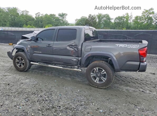 3TMCZ5AN9JM125510 2018 TOYOTA TACOMA Серый Задняя левая четверть