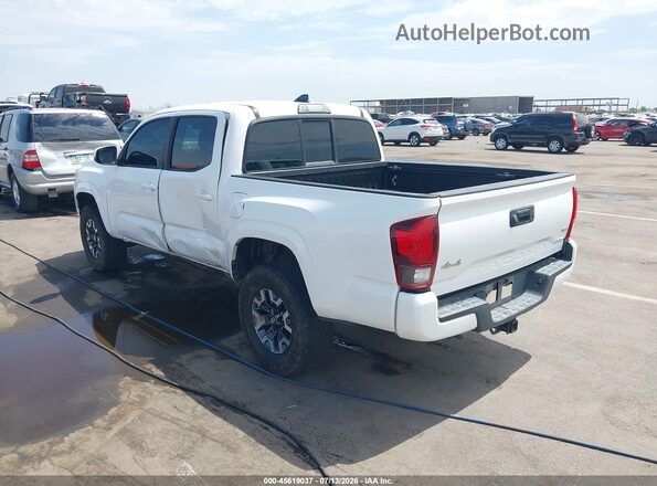 3TMCZ5AN9JM148897 2018 TOYOTA TACOMA White Tył lewy
