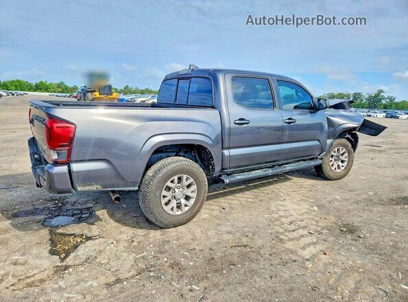 3TMCZ5AN9JM168731 2018 TOYOTA TACOMA Gray უკანა მარჯვენა