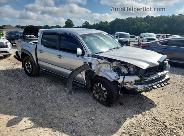 3TMCZ5AN9KM239301 2019 TOYOTA TACOMA Silver Առջևի աջ